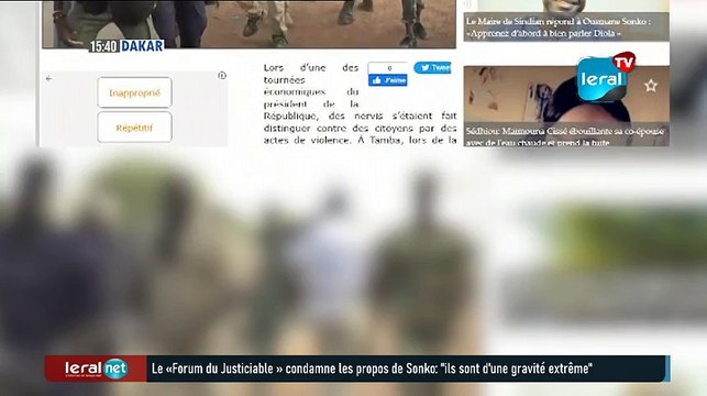 LERAL TV: Sonko « Macky n’aime pas la Casamance », risque d’affrontement entre nervis, augmentation des prix du transport…….LERAL XIBAAR DE CE MERCREDIDI 06 JUILLET 2022