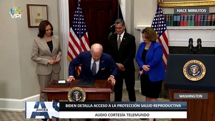 Biden detalla acceso a la protección de la salud reproductiva - 08Jul - VPItv