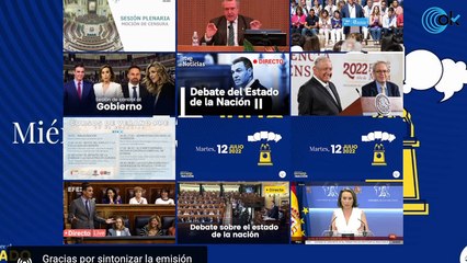 DIRECTO: Debate Estado de la Nación 2022