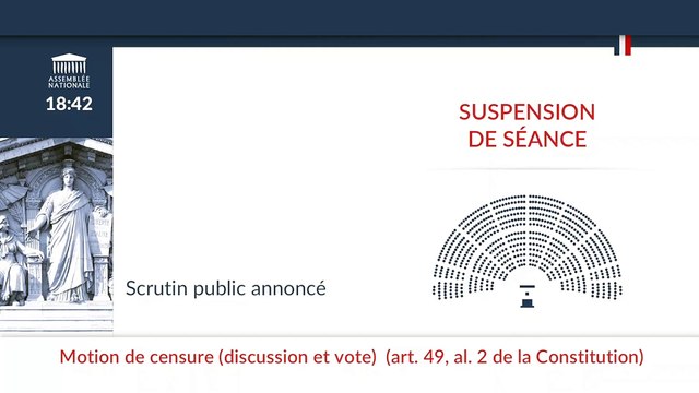 EN DIRECT - La motion de censure de la NUPES contre Elisabetn Borne