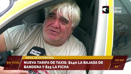 Desde hoy rige la nueva tarifa de taxis en Posadas