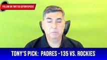 Game Day Picks Show Live Expert MLB Picks - Predictions, Tonys Picks 7/12/2022