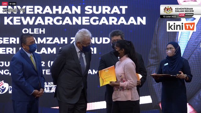 LIVE: Handover of citizenship approval letters by Hamzah Zainuddin