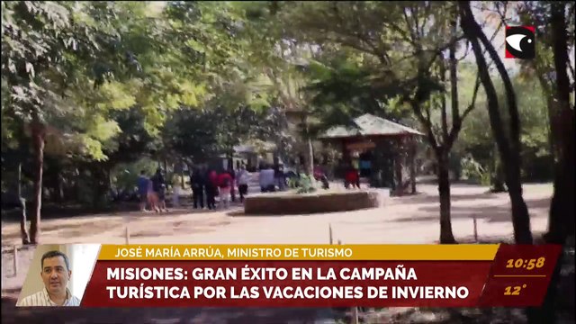 Se acordaron más obras para Misiones. Entrevista a José María Arrúa, ministro de turismo