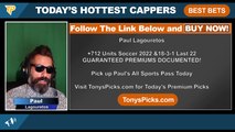 Soccer Picks Daily Show Live Expert MLS Picks - Predictions, Tonys Picks 7/13/2022