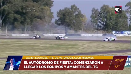 El autódromo de fiesta: comenzaron a llegar los equipos y amantes del TC