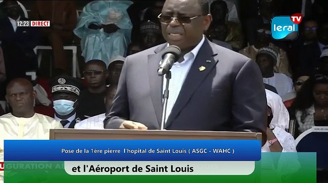 DIRECT Inauguration Aéroport Régional de Saint Louis