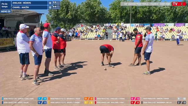 Championnat de France Quadrette & Triple à Valence / Dimanche 17 Juillet 2022
