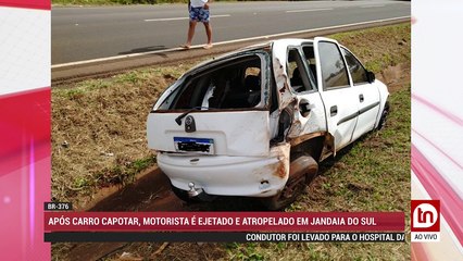 AO VIVO: VÍTIMA DE FACADA É SALVA PELA PM DURANTE ABORDAGEM EM APUCARANA