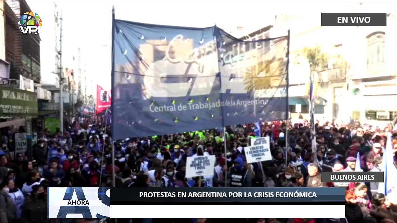 En Vivo | Protestas en Argentina por la crisis económica - 20Jul - VPItv