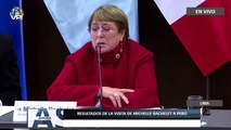 En Vivo | Resultados de la visita de Michell Bachelet a Perú - 20Jul - VPItv