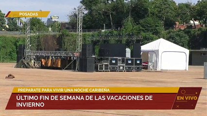Preparate para vivir una noche caribeña en Posadas