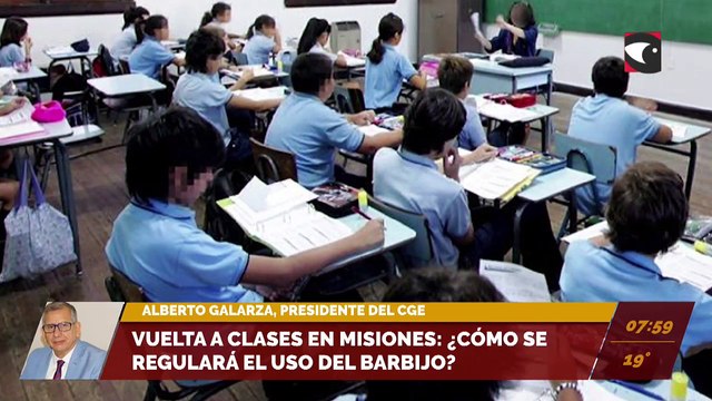 Comenzaron las clases en Misiones. Alberto Galarza, presidente del Consejo General de Educación de Misiones