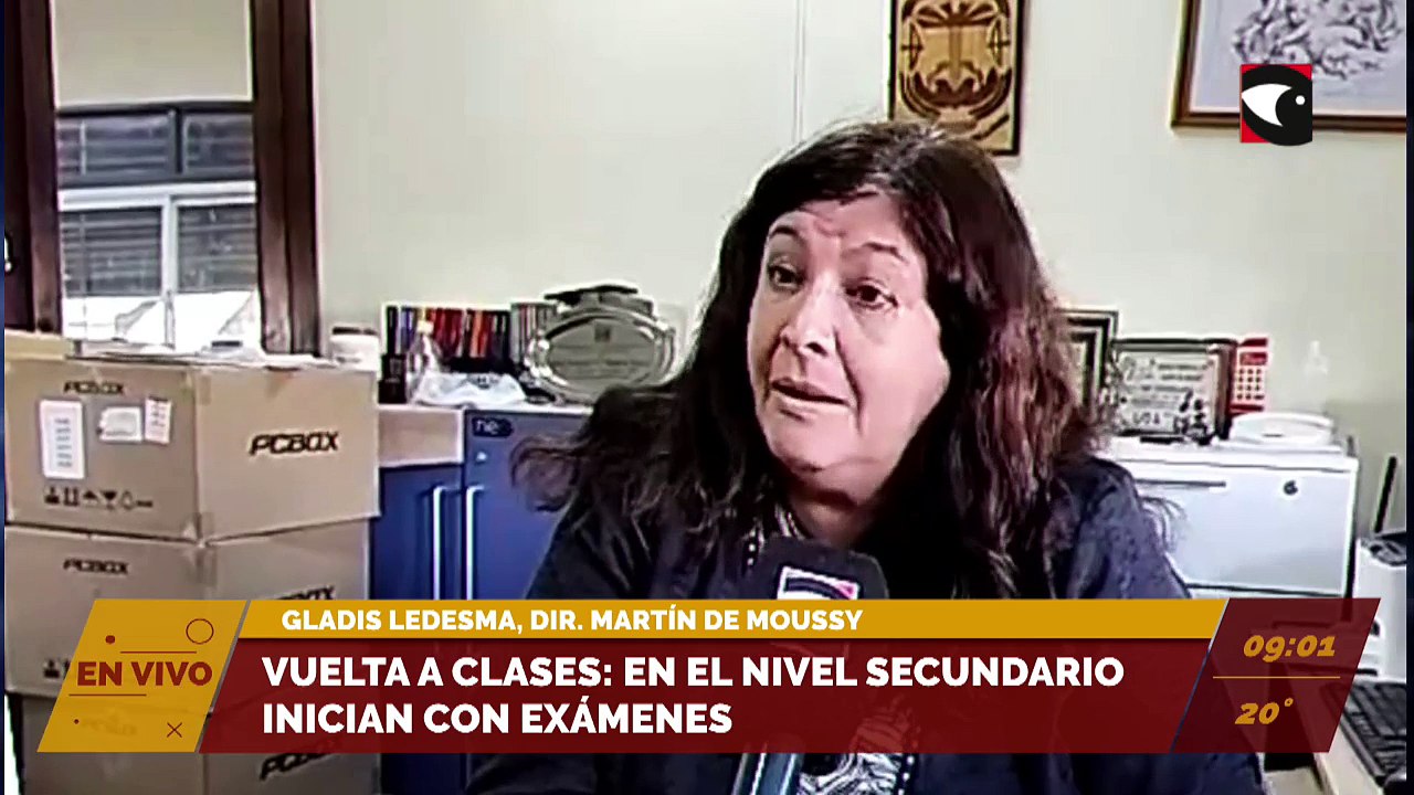 Vuelta a clases en Misiones. Gladis Ledesma, directora del colegio Martin de Moussy