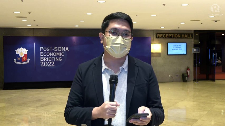 Rappler Recap: Marcos economic managers hold post-SONA briefing
