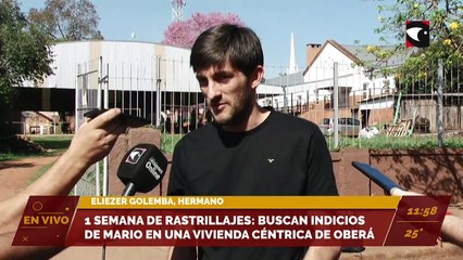 Caso Golemba | Las búsquedas se ampliaron en una vivienda ubicada en pleno centro de Oberá
