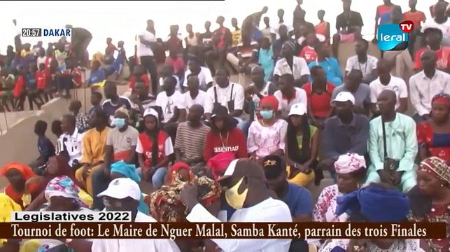 Tournoi de foot: Le Maire de Nguer Malal, Samba Kanté, responsable.APR. Parrain des trois Finales de keur Maniang ; keur balla seye et nguer Malal
