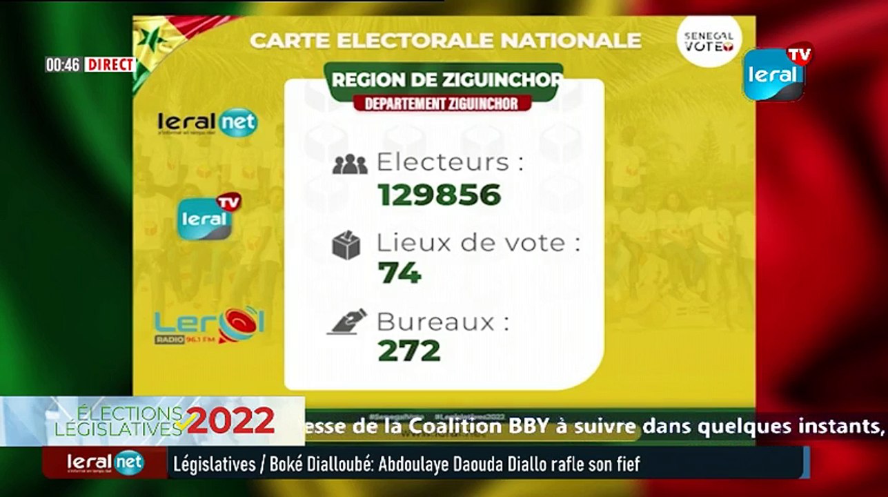 Résultats Législatives 2022 : conférence de presse de la Coalition BBY