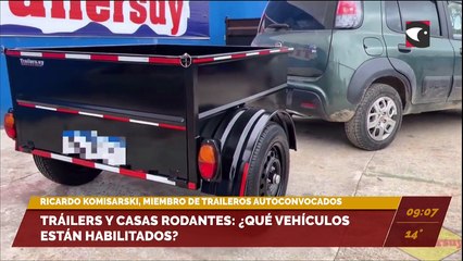 Desde hoy rige la nueva normativa para tráilers y casas rodantes. Entrevista a Ricardo Komisarski, miembro de traileros autoconvocados