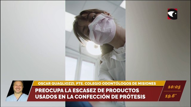 Persiste la faltante en insumos y especialmente de prótesis dental. Entrevista a Oscar Quagliozzi, presidente del Colegio de odontólogos de Misiones