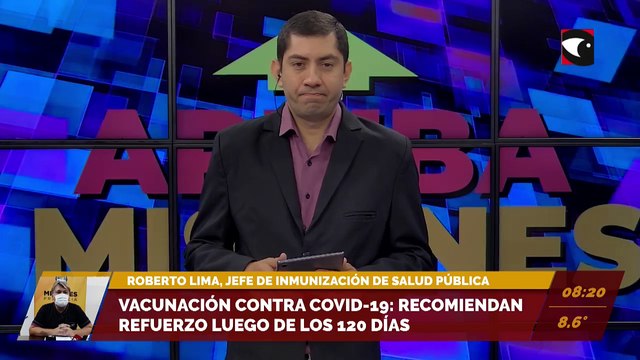 Hoy inicia la vacunación contra el Covid a menores. Entrevista a Roberto Lima, jefe de inmunización de Salud Pública
