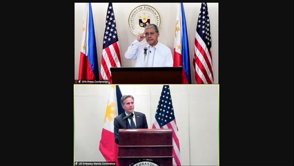 DFA holds press conference with US State Secretary Blinken