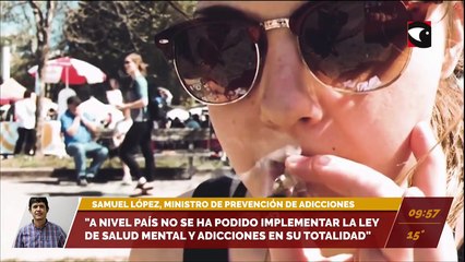 Instituciones educativas participaron de la capacitación de “Escuelas preventivas”. Entrevista a Samuel López, ministro de Prevención de adicciones