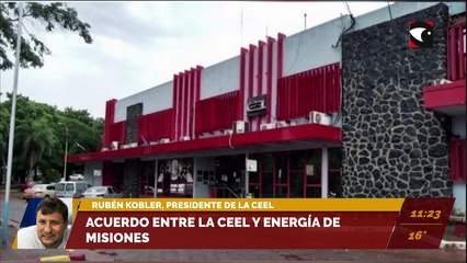 Acuerdo entre la CEEL y @EnergiaMisiones. Hablamos con Rubén Kobler, presidente de la CEEL.