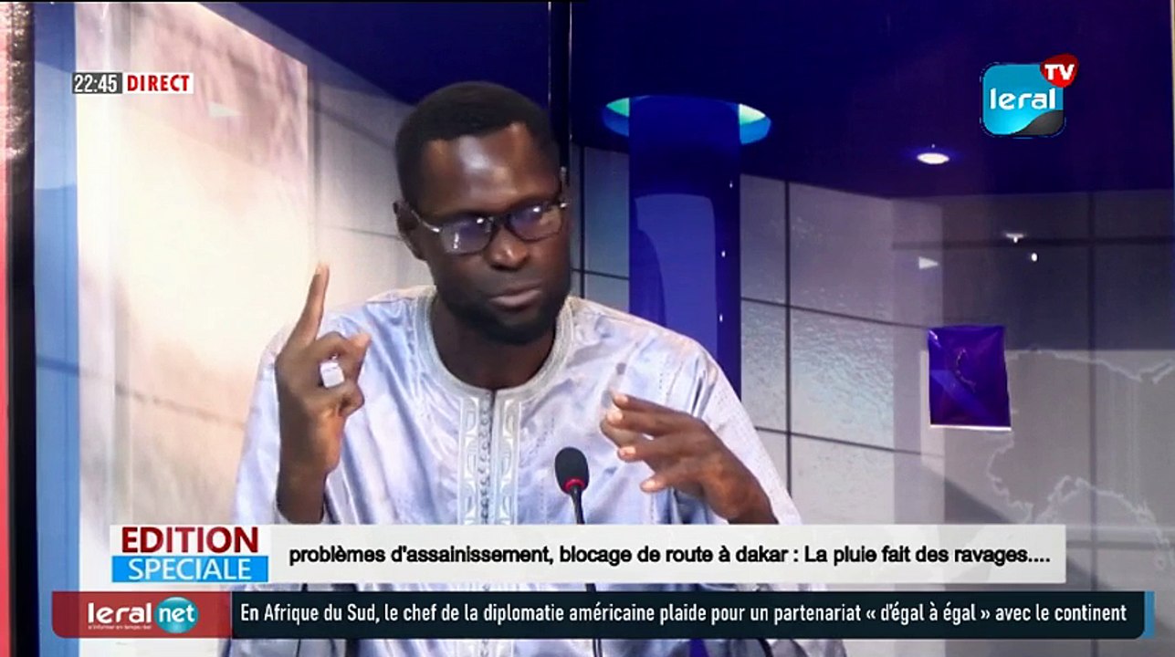 Inondations,  problèmes d'assainissement, blocage de route à dakar : La pluie fait des ravages....