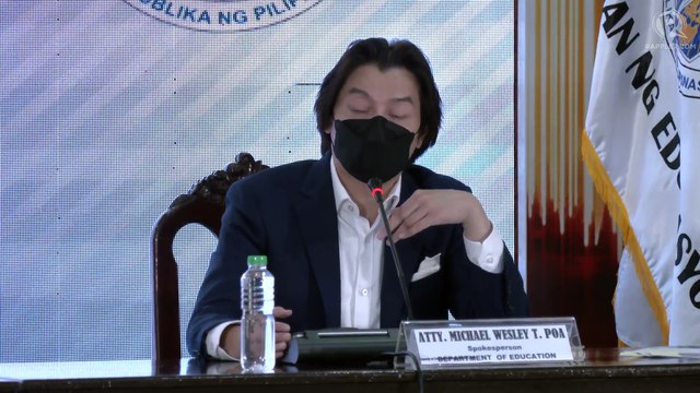 Joint press briefing for OVP, DepEd - Wednesday, August 10