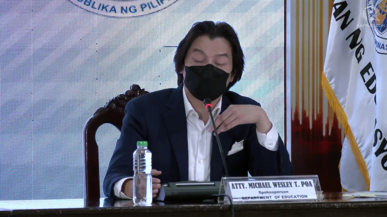Joint press briefing for OVP, DepEd - Wednesday, August 10