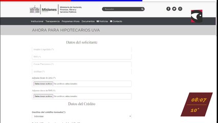 Presentaron un programa que subsidiará a deudores hipotecarios de créditos UVA en Misiones