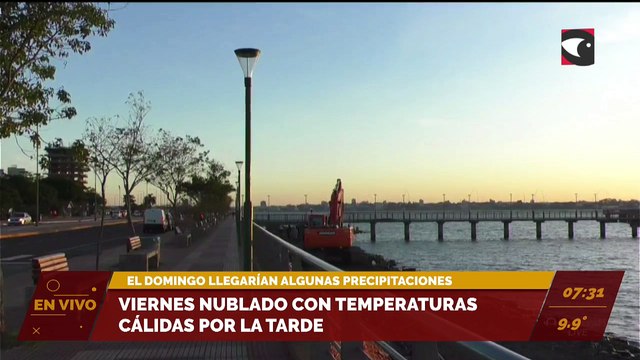 #Pronóstico | Viernes nublado con temperaturas cálidas por la tarde