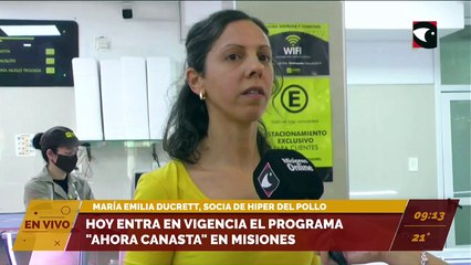 A partir de hoy entra en vigencia el programa Ahora canasta en Misiones. Todos los días con reintegros del 17%