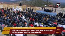 El Presidente encabeza el acto por el 172° aniversario de la muerte del general José de San Martín
