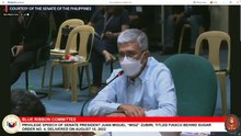 Senate hearing on sugar fiasco in the Philippines