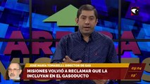 Misiones volvió a reclamar gasoducto para la provincia. Entrevista a José María Tomaselli, director de gas