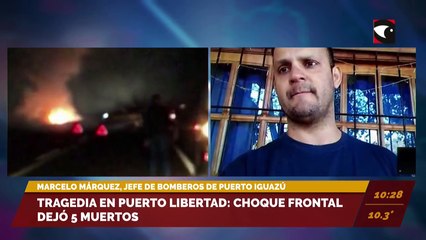 Tragedia en Puerto Libertad: fallecieron cinco personas en un siniestro vial