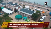 Tercera jornada de la Expo Posadas Ciudad Universitaria. Hasta el viernes 9 en el cuarto tramo de la Costanera de Posadas.