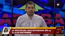 Arranca la 36° edición del LIRAA en Posadas: del 19 al 23 de septiembre