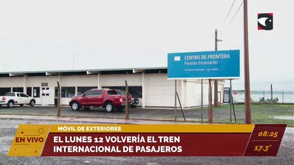 El tren de cargas hacia Encarnación volvería a funcionar desde el próximo martes. El lunes 12 volvería el tren internacional de pasajeros