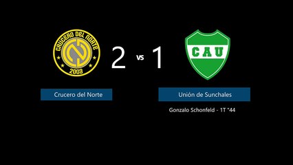 Torneo Federal A | Crucero del Norte vs Unión de Sunchales