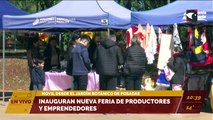 Inauguran nueva feria de productores y emprendedores en el Jardín Botánico de Posadas