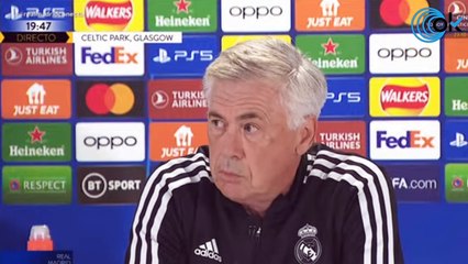 Rueda de prensa de Vinicius Jr. y Ancelotti