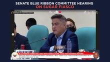 Senate Blue Ribbon Committee hearing on sugar fiasco