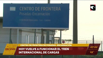 Después de 7 años, hoy regresa el tren de cargas