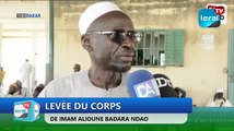 TRISTESSE ET CONSTERNATION À LA LEVÉE DU CORPS DE IMAM ALIOUNE BADARA NDAO