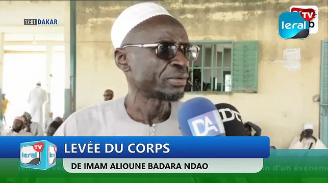 TRISTESSE ET CONSTERNATION À LA LEVÉE DU CORPS DE IMAM ALIOUNE BADARA NDAO