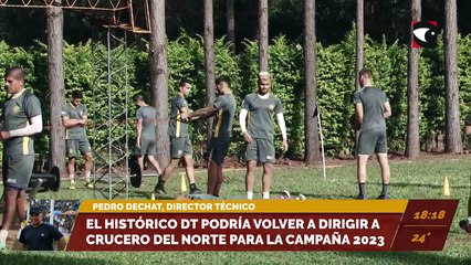 El histórico DT podría volver a dirigir a Crucero del Norte para la Campaña 2023