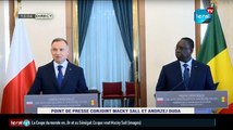 Point de presse conjoint du Président Macky SALL et son homologue polonais Andrzej DUDA, en visite à DAKAR